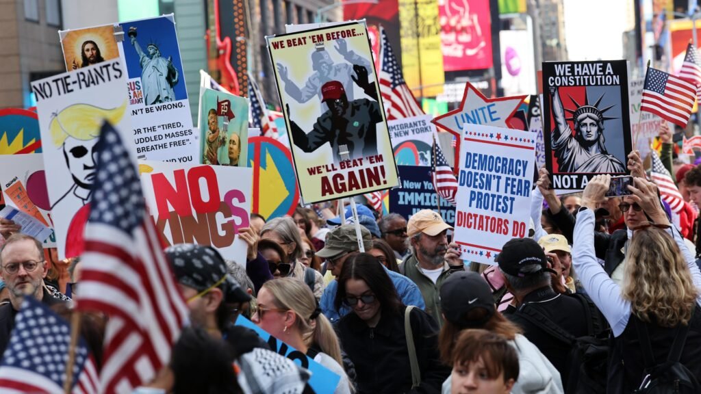 Millions Join No Kings Protests Nationwide